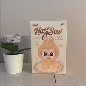 New Pop Mart Labubu 'Have A Seat' Figurine